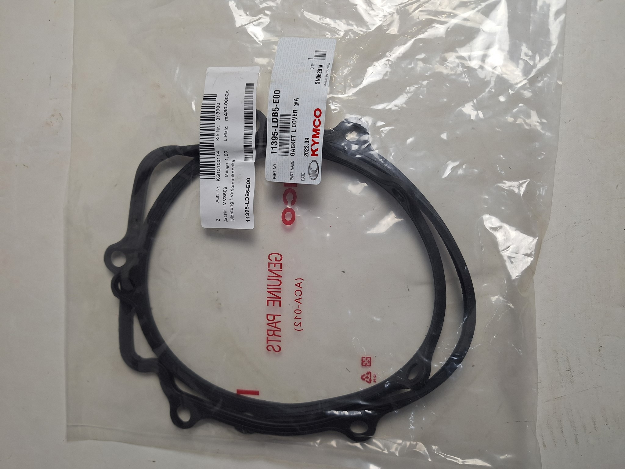 Picture of Kymco  MXU550I IRS 4T EUROII  DICHTUNG VARIODECKEL  11395-LDB5-E00